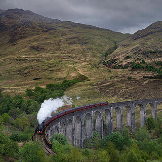 Glenfinnan Viaduct - The Jacobite